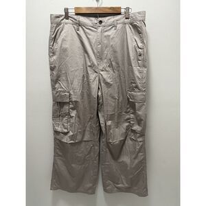 Hot Topic Men's Cargo Wide Leg Pants Size 36 X 32 skater y2k grunge